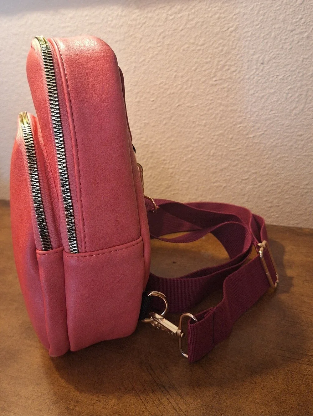 Kedzie Sunset Coral Women's Mini Shoulder Sling Backpack